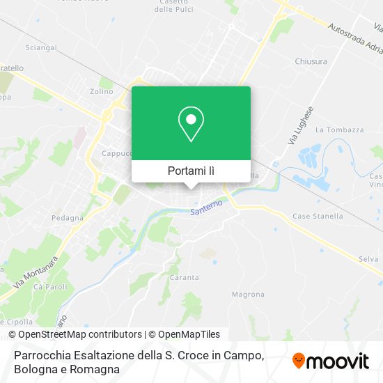 Mappa Parrocchia Esaltazione della S. Croce in Campo