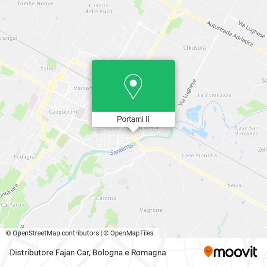 Mappa Distributore Fajan Car