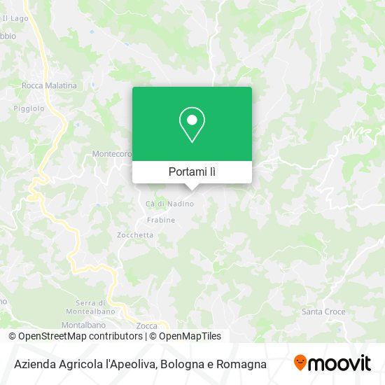 Mappa Azienda Agricola l'Apeoliva