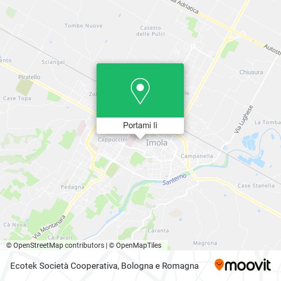 Mappa Ecotek Società Cooperativa