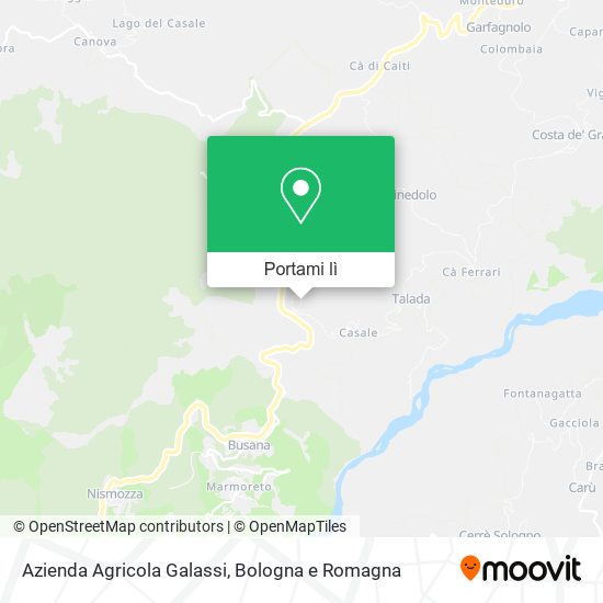 Mappa Azienda Agricola Galassi