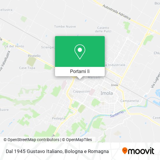 Mappa Dal 1945 Gustavo Italiano