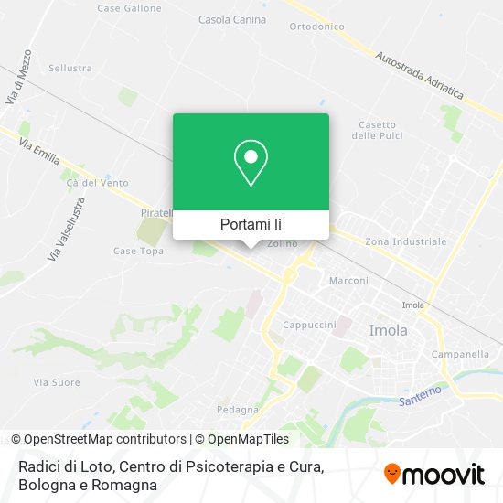 Mappa Radici di Loto, Centro di Psicoterapia e Cura