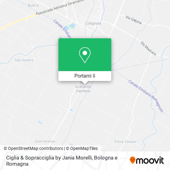 Mappa Ciglia & Sopracciglia by Jania Morelli