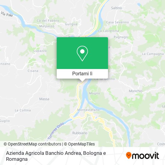 Mappa Azienda Agricola Banchio Andrea