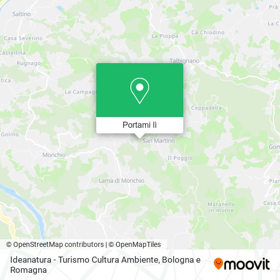 Mappa Ideanatura - Turismo Cultura Ambiente