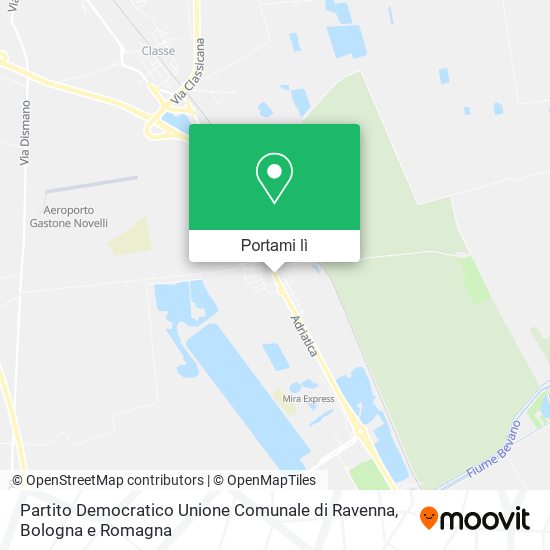 Mappa Partito Democratico Unione Comunale di Ravenna