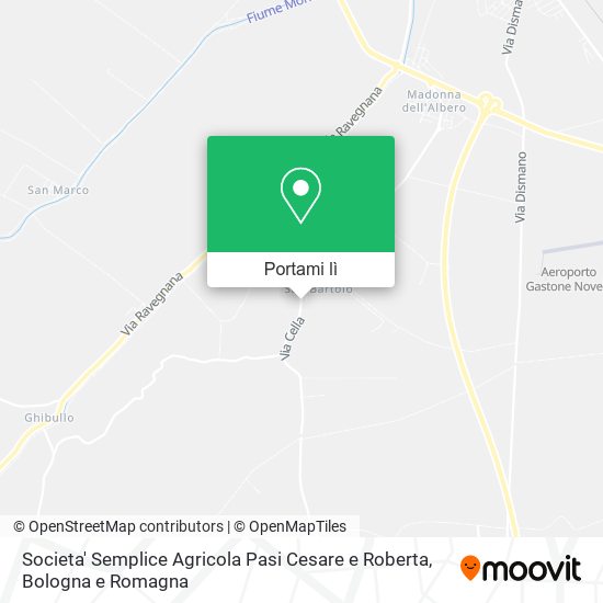 Mappa Societa' Semplice Agricola Pasi Cesare e Roberta