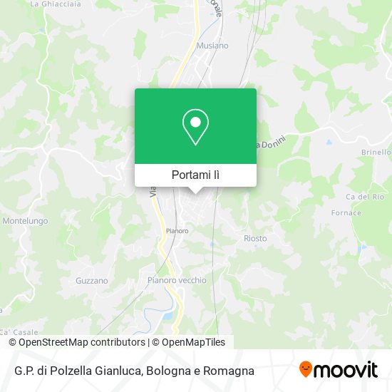 Mappa G.P. di Polzella Gianluca