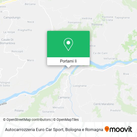 Mappa Autocarrozzeria Euro Car Sport