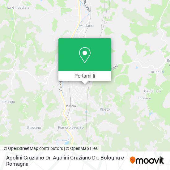 Mappa Agolini Graziano Dr. Agolini Graziano Dr.