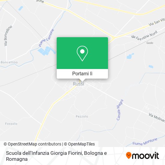 Mappa Scuola dell'Infanzia Giorgia Fiorini