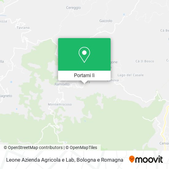 Mappa Leone Azienda Agricola e Lab