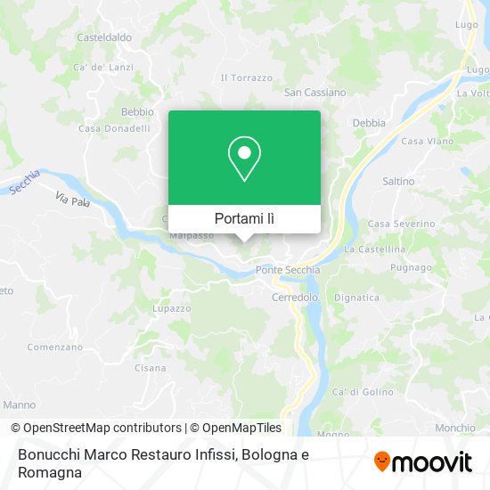Mappa Bonucchi Marco Restauro Infissi
