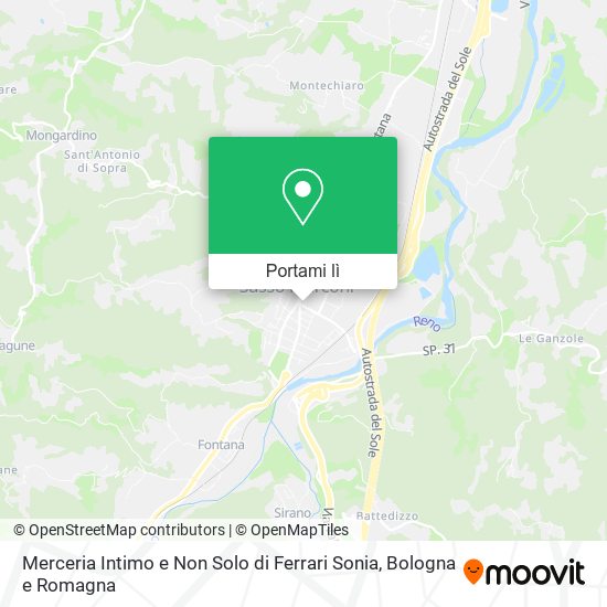 Mappa Merceria Intimo e Non Solo di Ferrari Sonia