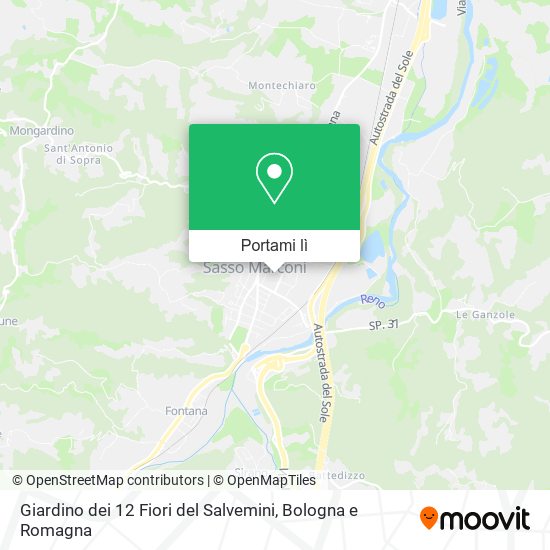 Mappa Giardino dei 12 Fiori del Salvemini