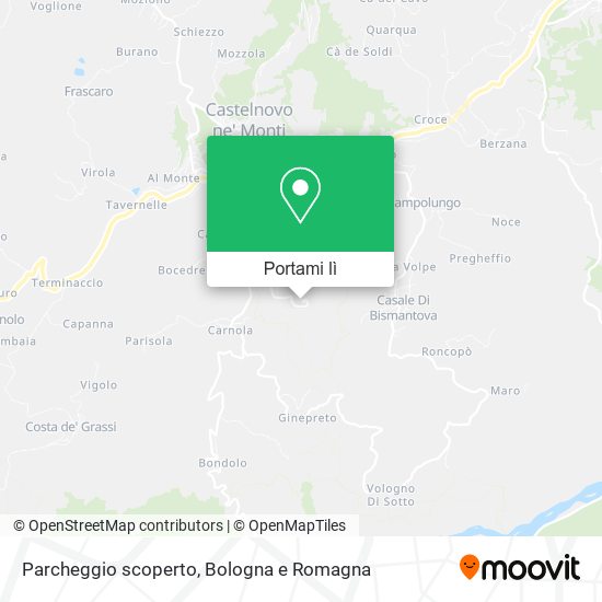 Mappa Parcheggio scoperto