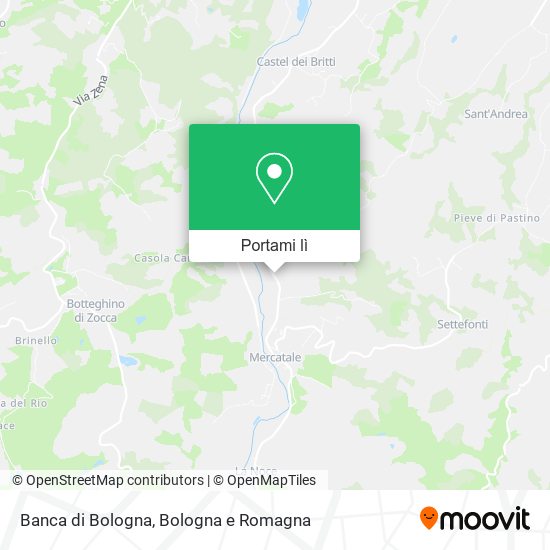 Mappa Banca di Bologna