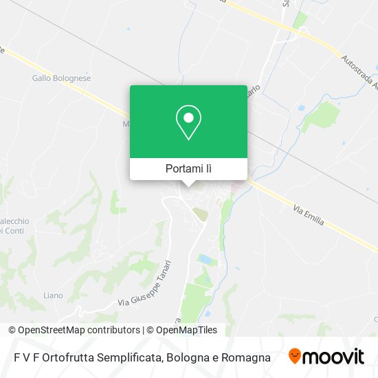 Mappa F V F Ortofrutta Semplificata