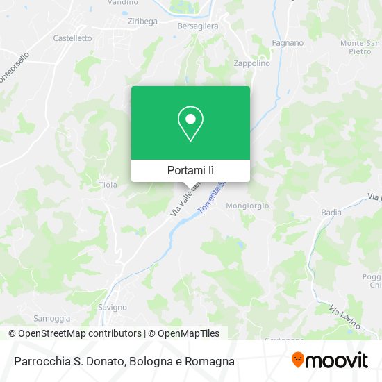 Mappa Parrocchia S. Donato