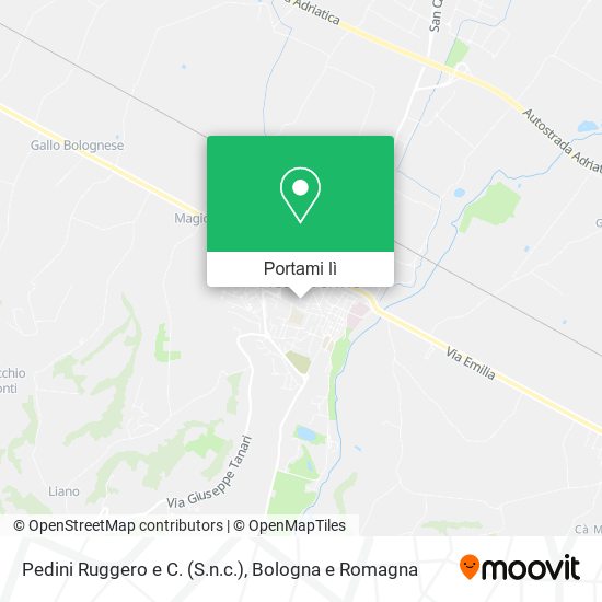 Mappa Pedini Ruggero e C. (S.n.c.)