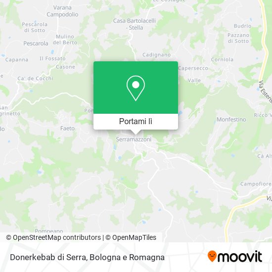 Mappa Donerkebab di Serra