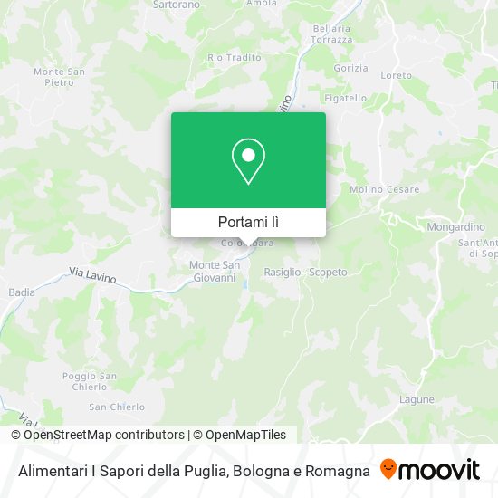 Mappa Alimentari I Sapori della Puglia