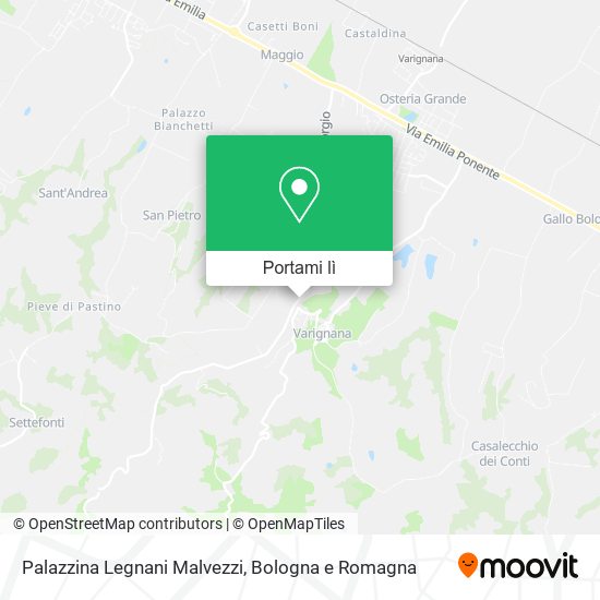 Mappa Palazzina Legnani Malvezzi