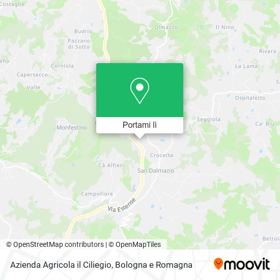 Mappa Azienda Agricola il Ciliegio