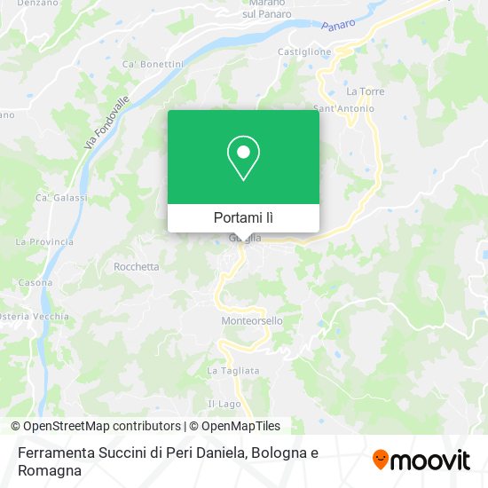 Mappa Ferramenta Succini di Peri Daniela