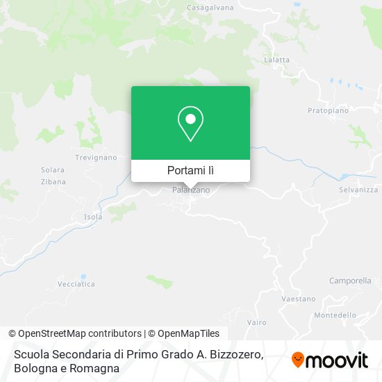Mappa Scuola Secondaria di Primo Grado A. Bizzozero
