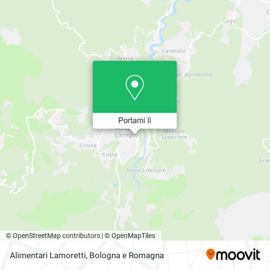 Mappa Alimentari Lamoretti