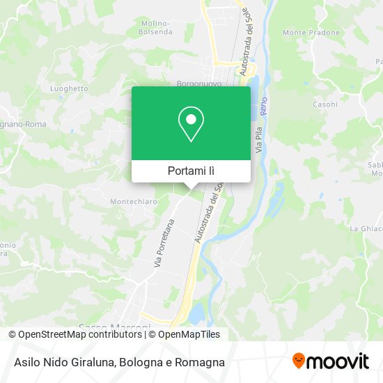 Mappa Asilo Nido Giraluna