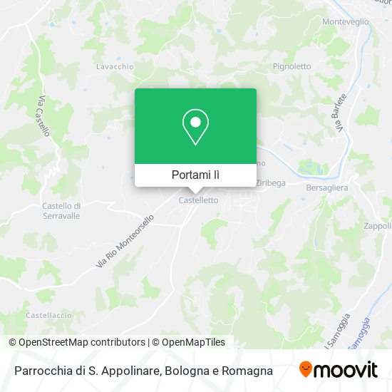 Mappa Parrocchia di S. Appolinare
