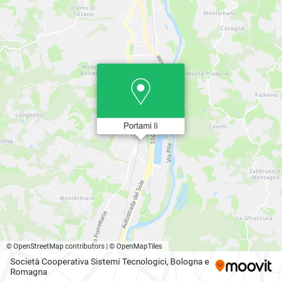 Mappa Società Cooperativa Sistemi Tecnologici