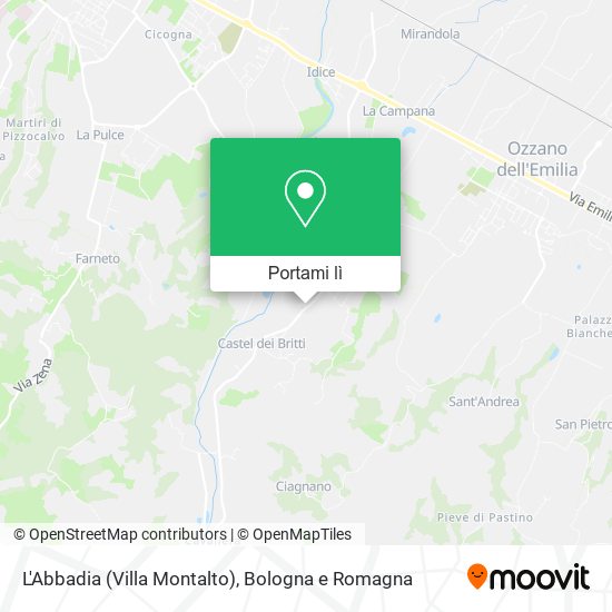 Mappa L'Abbadia (Villa Montalto)