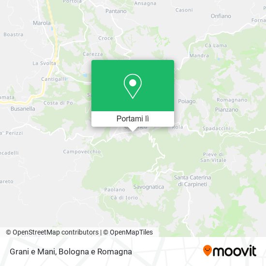 Mappa Grani e Mani