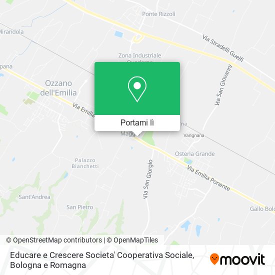 Mappa Educare e Crescere Societa' Cooperativa Sociale