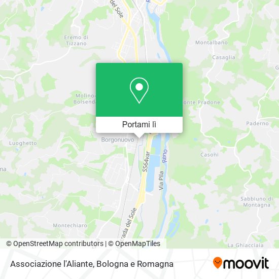 Mappa Associazione l'Aliante