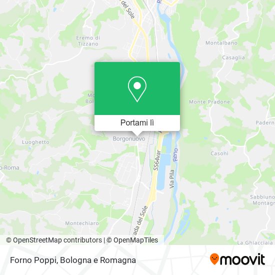 Mappa Forno Poppi