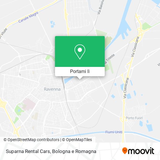 Mappa Suparna Rental Cars