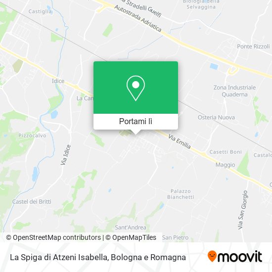 Mappa La Spiga di Atzeni Isabella
