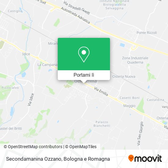 Mappa Secondamanina Ozzano
