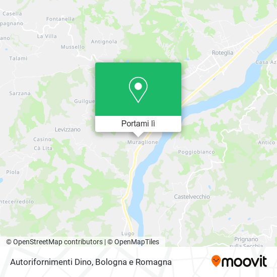 Mappa Autorifornimenti Dino