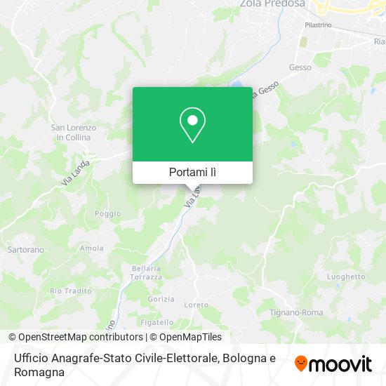 Mappa Ufficio Anagrafe-Stato Civile-Elettorale