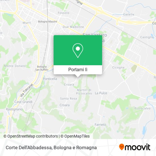 Mappa Corte Dell'Abbadessa