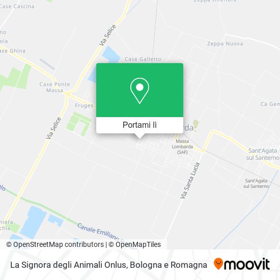Mappa La Signora degli Animali Onlus
