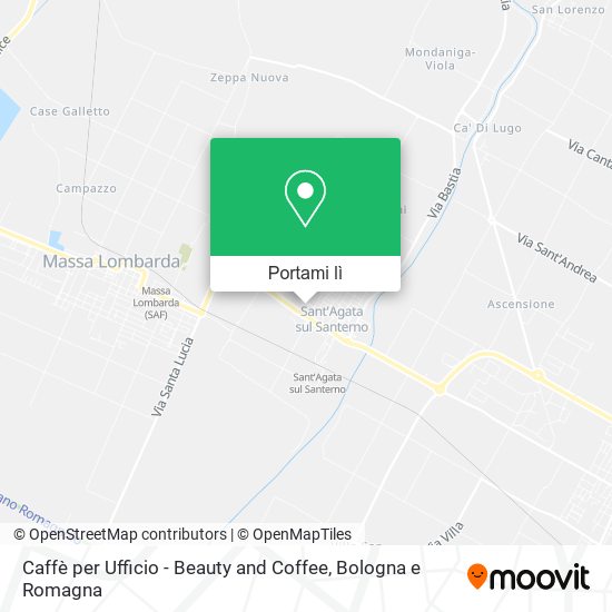 Mappa Caffè per Ufficio - Beauty and Coffee