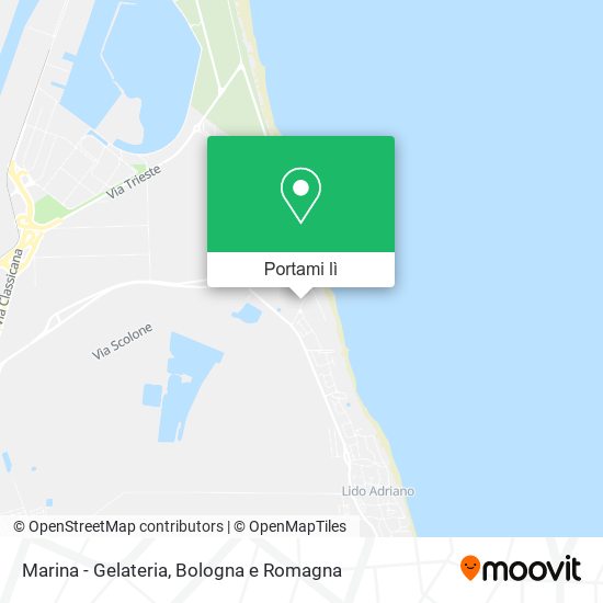 Mappa Marina - Gelateria