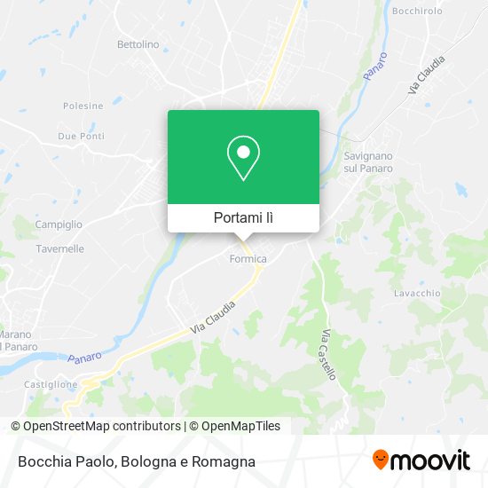 Mappa Bocchia Paolo